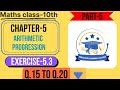 Class-10 Maths Ch-5💫Ex-5.3💫Part-5||Arithmetic Progression||New NCERT||CBSE