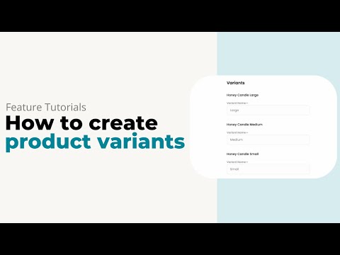 How to Create Product Variants 2.0 | Inventora Tutorial