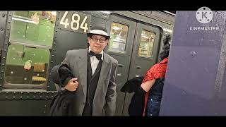 1930's nyc Subway Nostalgic holiday train ride