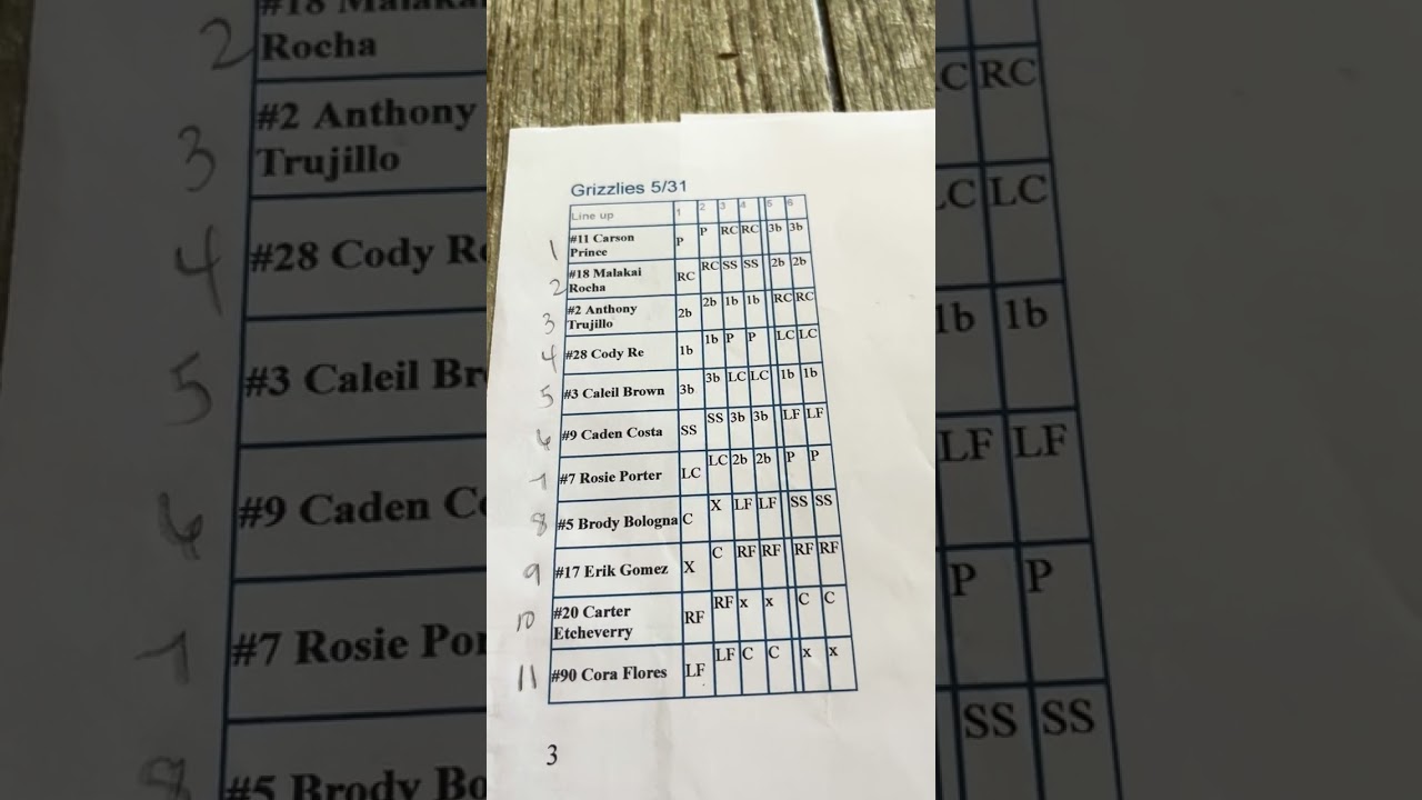 Line Up Cards