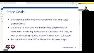 Community Services Block Grant Colorado State Plan Public Hearing, July 25, 2025