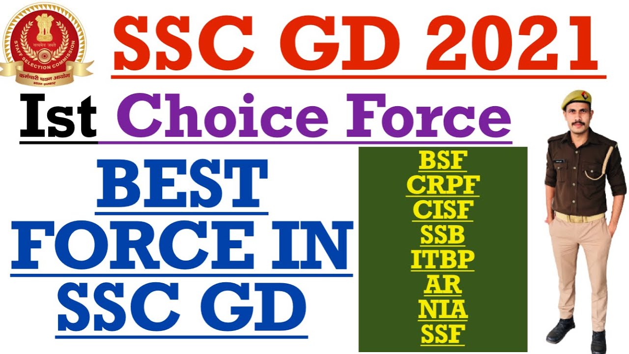 SSC GD CONSTABLE NEW VACANCY 2021 / Online Application Form / 75000+ Post / 1st Choice Post 
