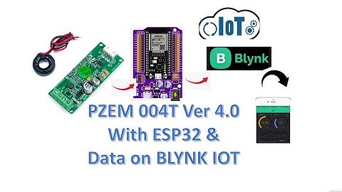 PZEM 004T-Ver 4.0 Energiewaarden Bekijk op BLYNK IOT