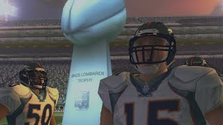 MADDEN 11 BRONCOS FRANCHISE - WE HAVE MADE TO THE SUPER BOWL