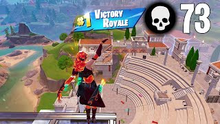 73 Elimination Solo vs Squads Wins (Fortnite Chapter 5 Season 2 Gameplay Ps4 Controller)