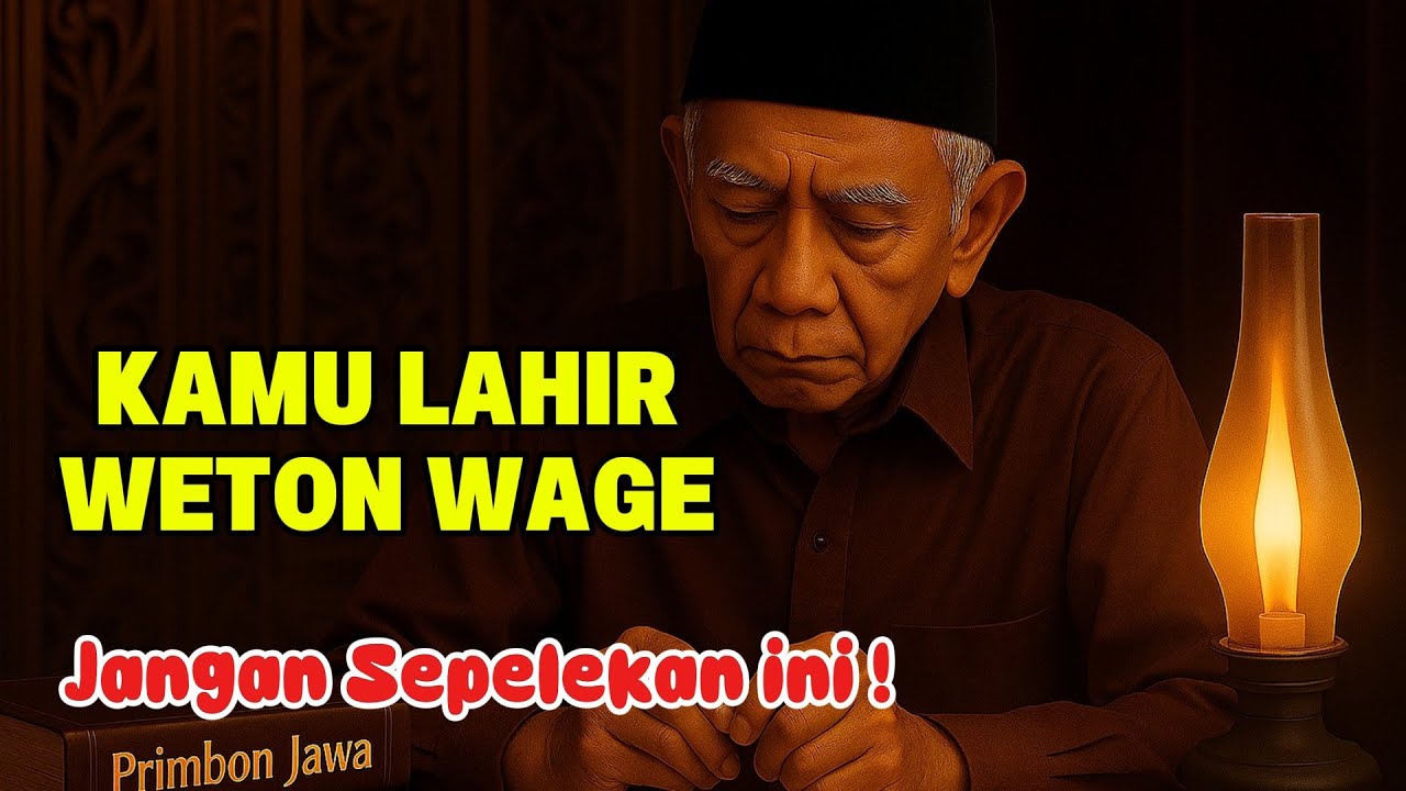Keistimewaan WETON WAGE: Tak Semua Orang Sanggup Menghadapinya!