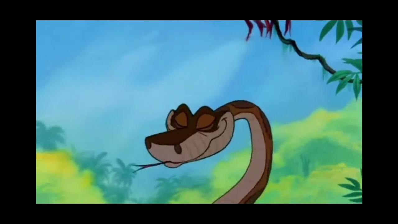 Kaa laughing