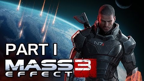 Mass Effect 3 Walkthrough - Part 1 Reaper Invasion PS3 XBOX 360 PC (Gameplay / Commentary)