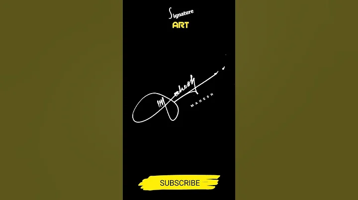 Mahesh Name Signature Style | Mahesh Unique Signature| M Letter Style #signature #art #artist