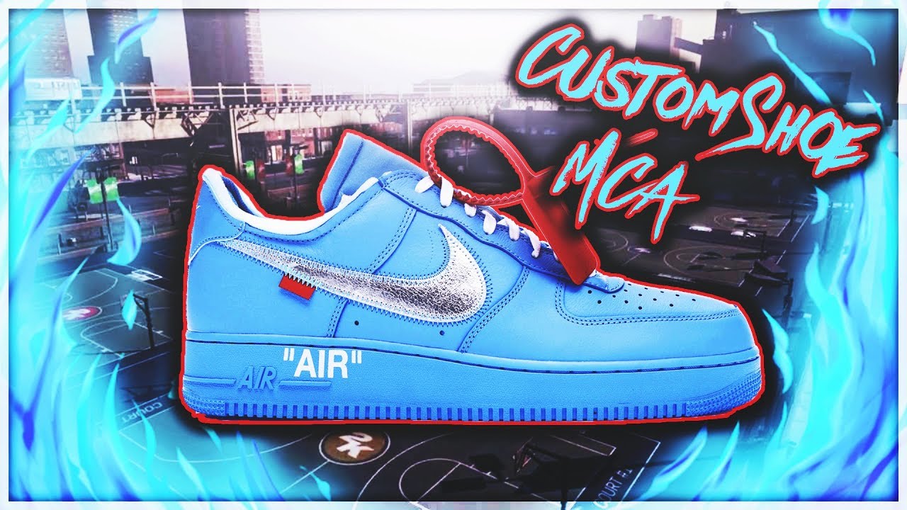 off white air force 1 blue 2k20