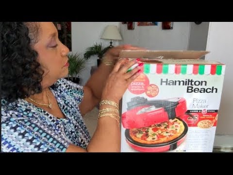 709 - PIZZA MAKER by Hamilton Beach /unboxing 