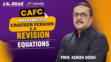 Prof. Ashish Doshi - Equations