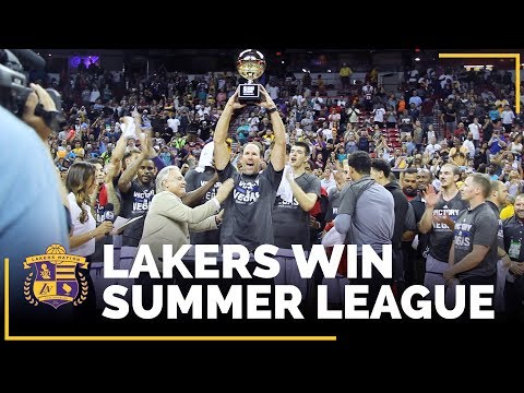 Lakers Win It All...NBA Summer League Champions!