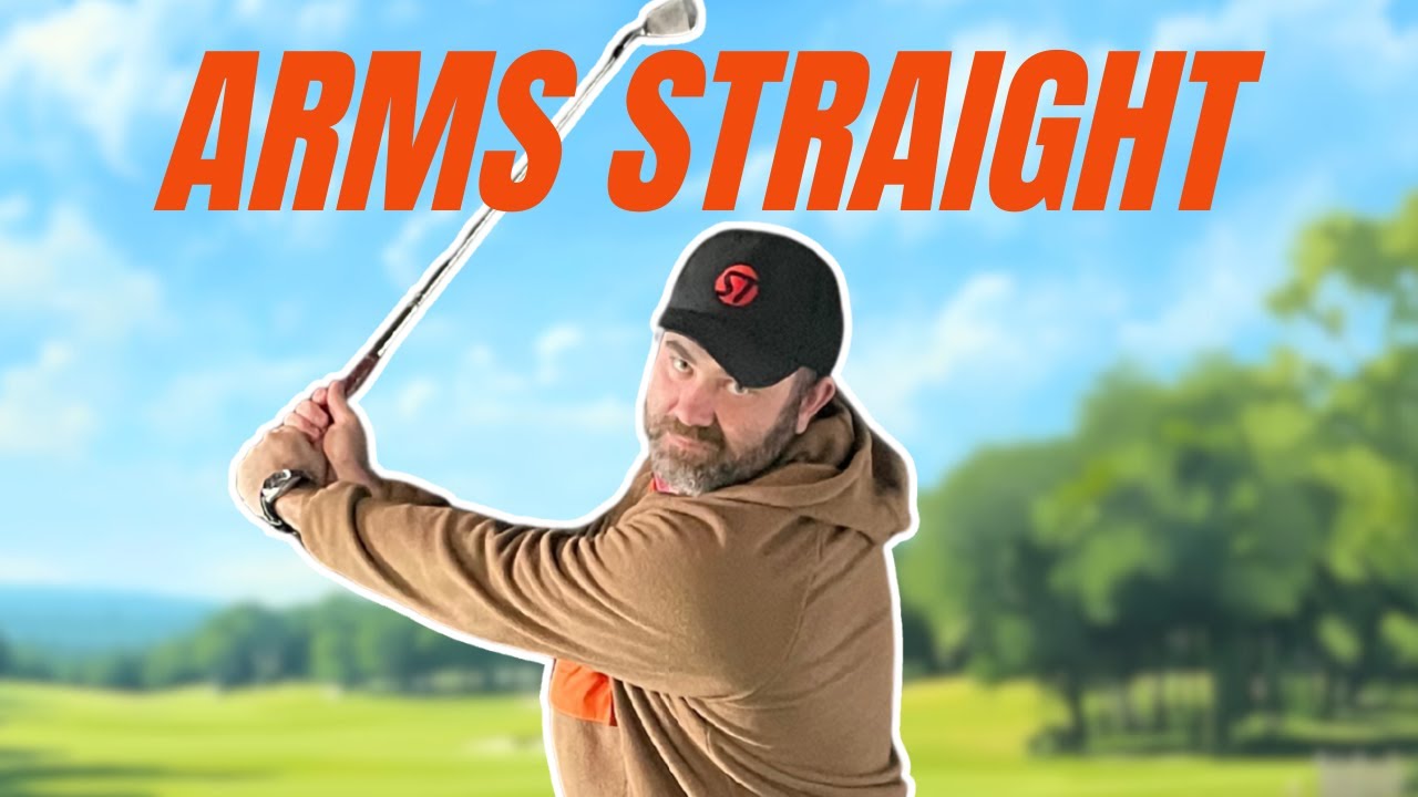 How to Keep Your Arms Straight in the Golf Backswing (Build Width & Consistency)