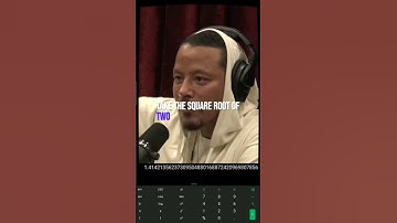 Hey Pull Out Your Calculator_ Terence Howard SHOCKS Joe Rogan with the square root of 2 #shorts