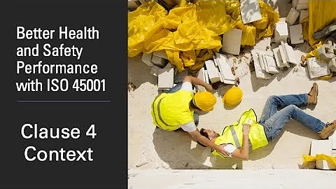 Better OHS Performance with ISO 45001 - Clause 4 Context
