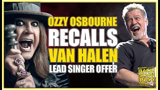 Famous ⭐OZZY OSBOURNE RECALLS THE TIME EDDIE VAN HALEN RANG HIM & ASKED HIM TO JOIN VAN HALEN. Profile