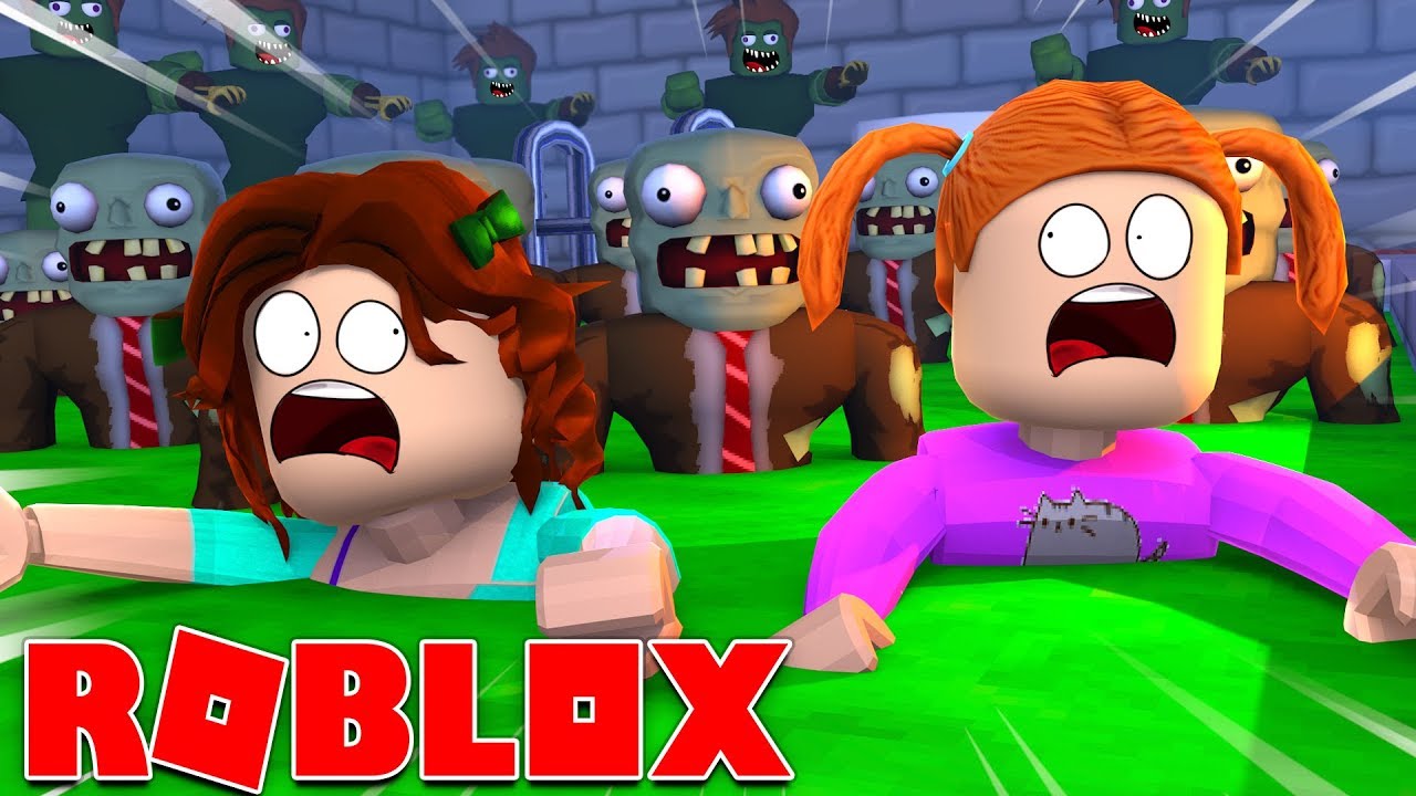 roblox escape the zombie pool 2 player with molly and daisy