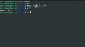 Linux Delete File and Folder using Command line