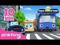 Five Little Buses Jumping On The Road And More Compilation SuperRescueTeam Pinkfong Cars Five Little Buses Jumping On The Road And More Compilation SuperRescueTeam Pinkfong Cars