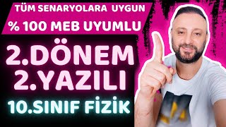 40 Dakikada 100 AL🎯 | 10.SINIF FİZİK 2.DÖNEM 2.YAZILI 🚀