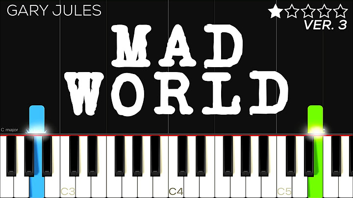Mad World Piano version - Piano performance video thumbnail