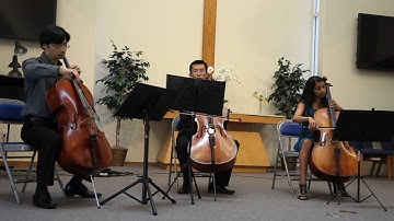 Cello Quartet - Yesterday - The Beatles. Arr. D Johnston