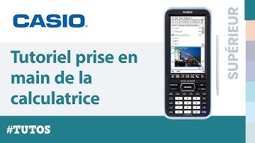 Présentation générale : prise en main de la calculatrice formelle CASIO fx-CP400 - Tutoriel