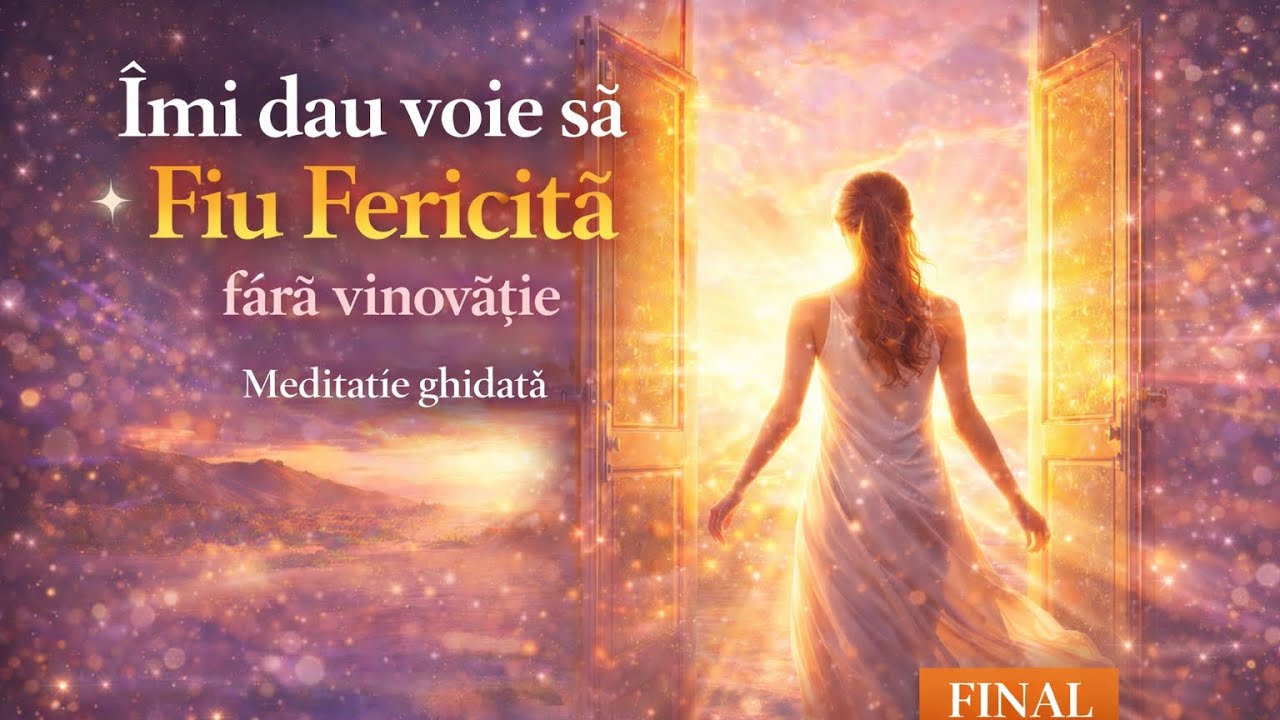 Îmi Dau Voie să Fiu Fericită fără Vinovăție ✨ Meditație Ghidată Profundă pentru Femei