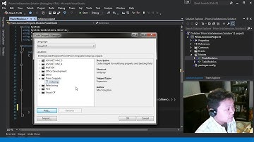 Random Coding - Session 2 - Custom Visual Studio Snippets, Item Templates and Project Templates