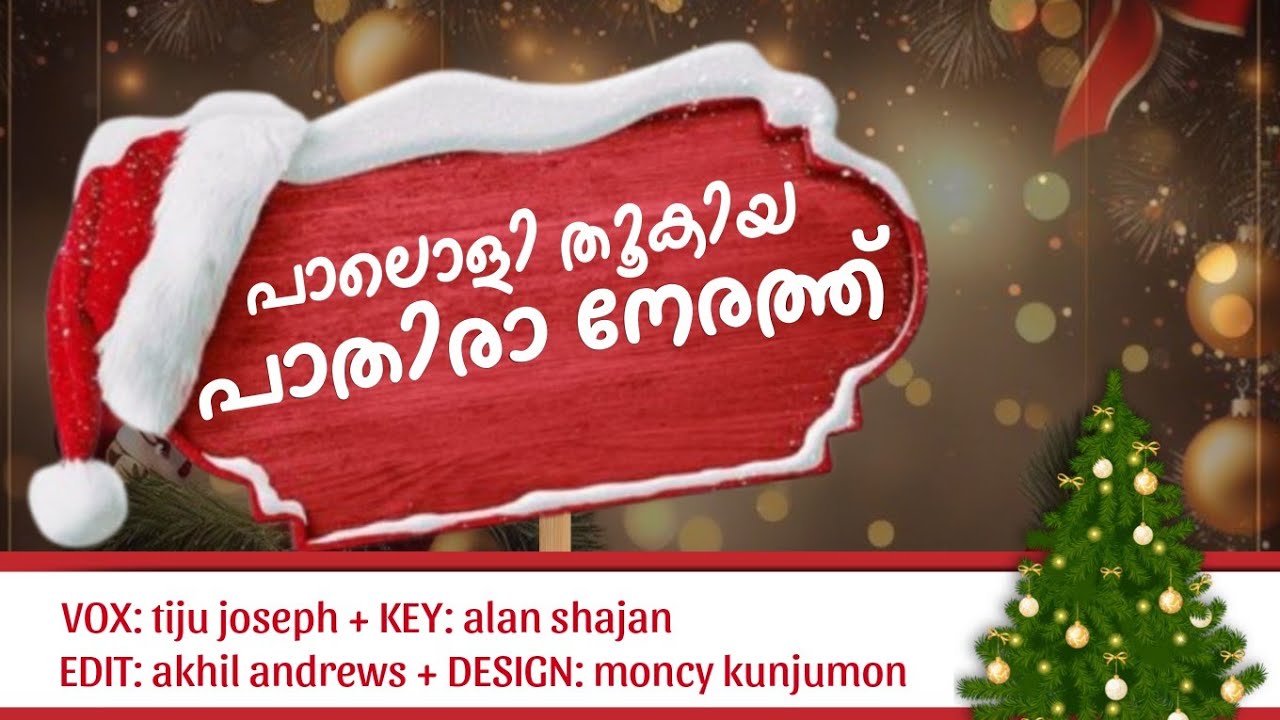 Paloli Thookiya | പാലൊളി തൂകിയ | Christmas Song