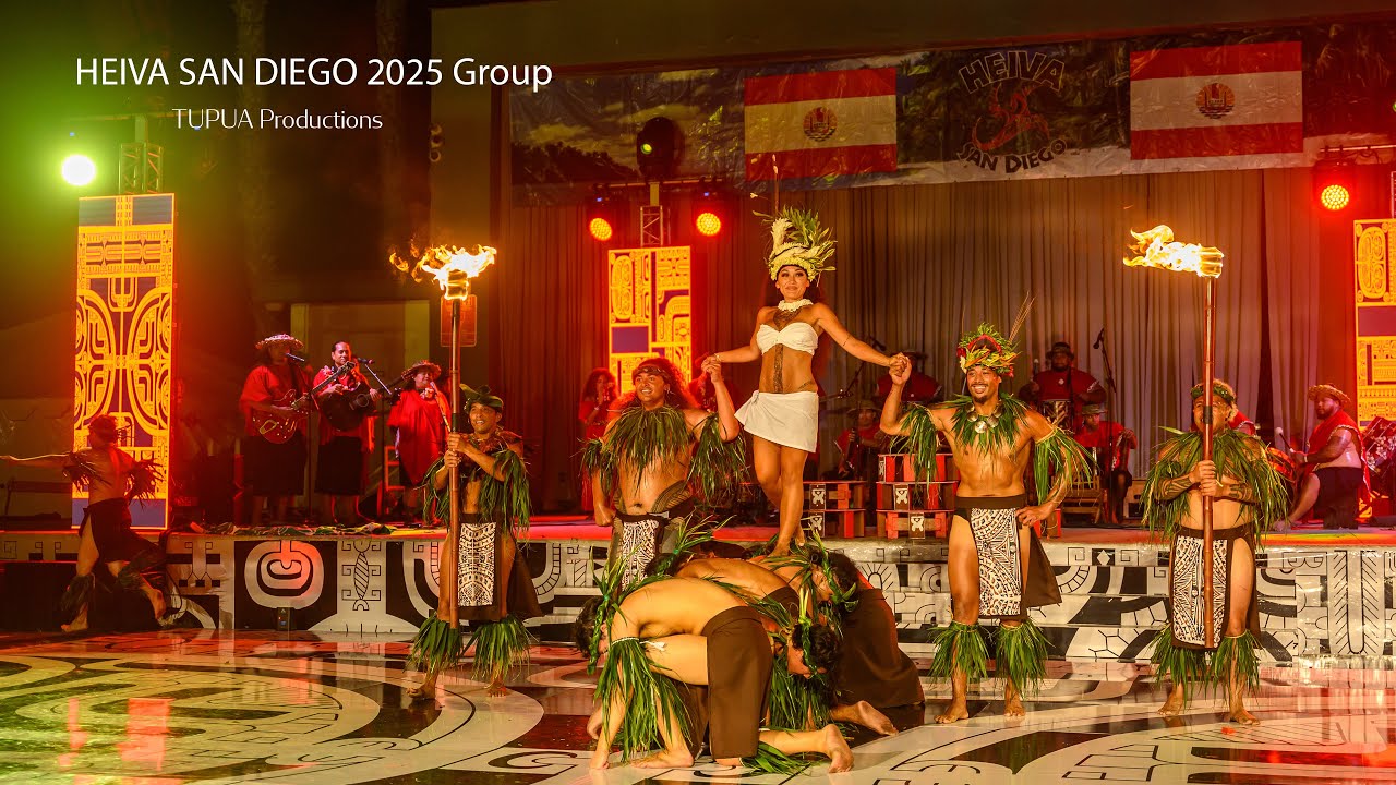 Heiva San Diego 2025 Group - Tupua Productions
