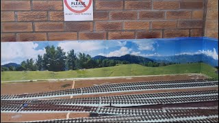 How to make your own model railway backscene.