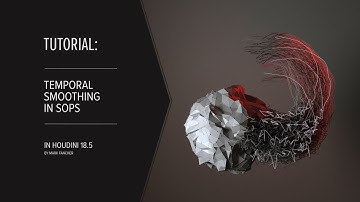 Temporal Smoothing in SOPs // Houdini Tutorial