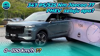 JAECOO J7 PHEV MALAYSIA // ACCELERATION 0-100 KM/H ??