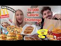 10,000 CALORIE CHALLENGE!! EPIC CHEAT DAY🤤