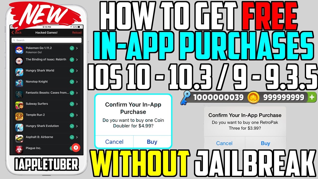 How To Get Free In App Purchases Ios