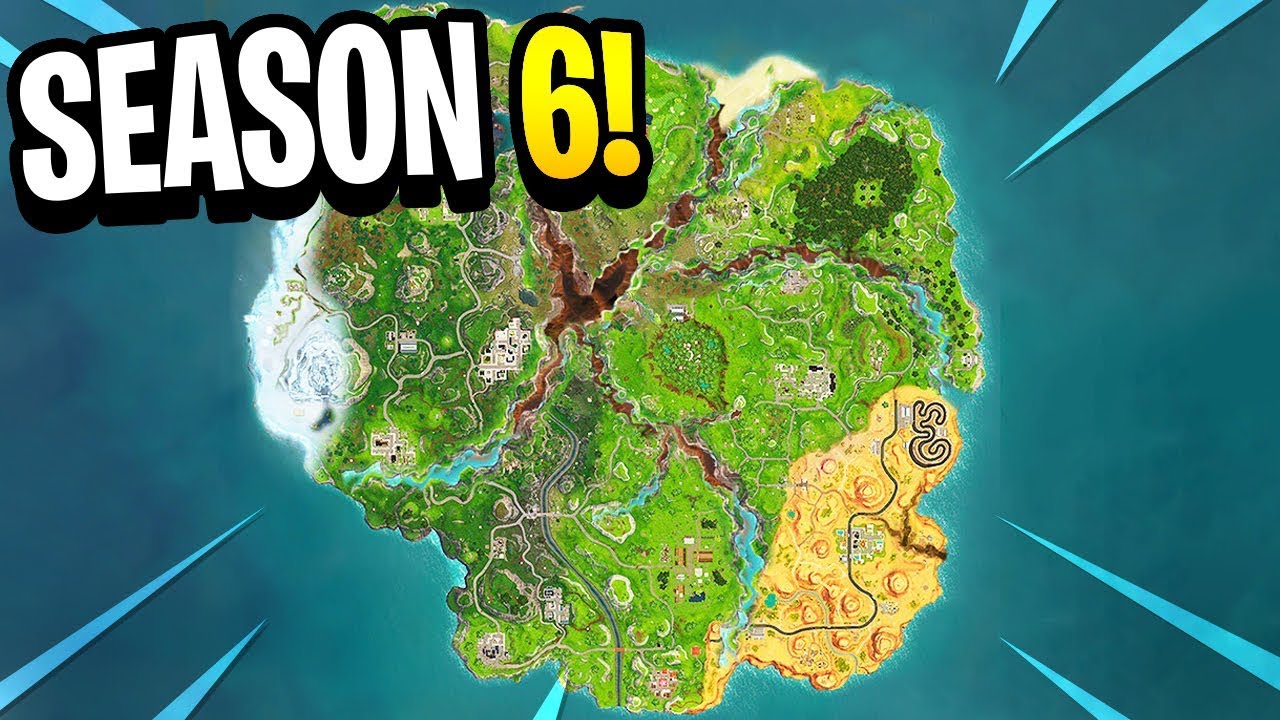 fortnite season 6 map leaked loot lake removed in fortnite season 6 fortnite battle royale - fortnite season 6 map leaked