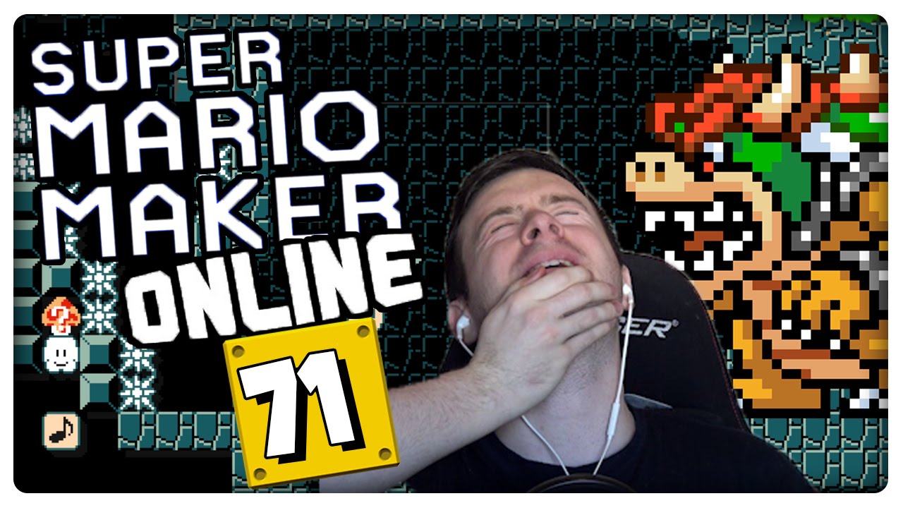 SUPER MARIO MAKER ONLINE Part 71: Bowser's Chambers of Doom