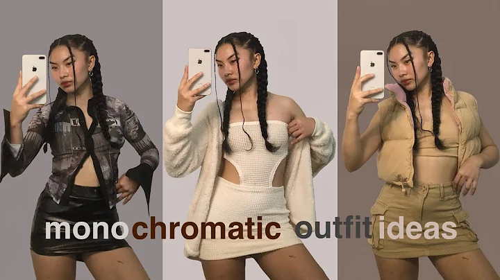 monochromatic outfit ideas ft. shein| Sarah Perez