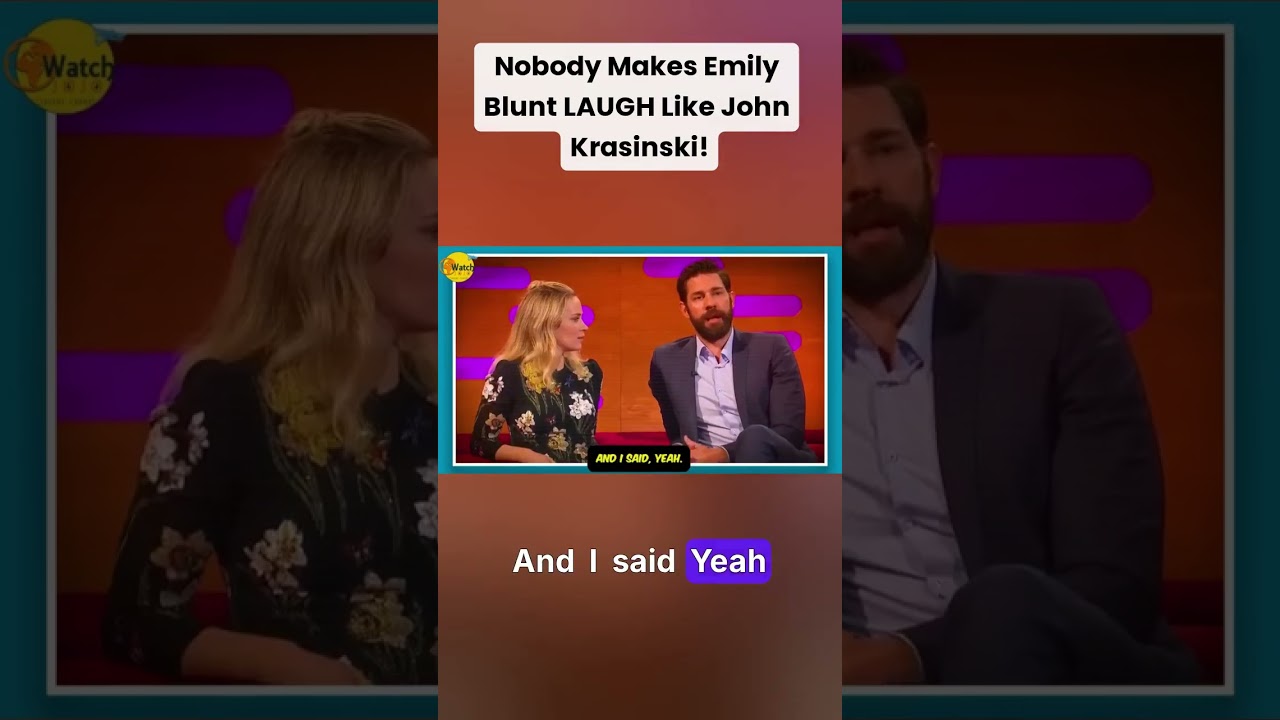 The Time a Customs Officer Knew Emily Blunt, But Not Her Husband! #comedy #funny #interview