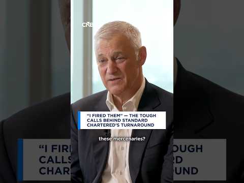 "I Fired Them" - The Tough Calls Behind Standard Chartered's Turnaround
