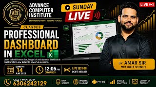 PROFESSIONAL DASHBOARD IN MS EXCEL