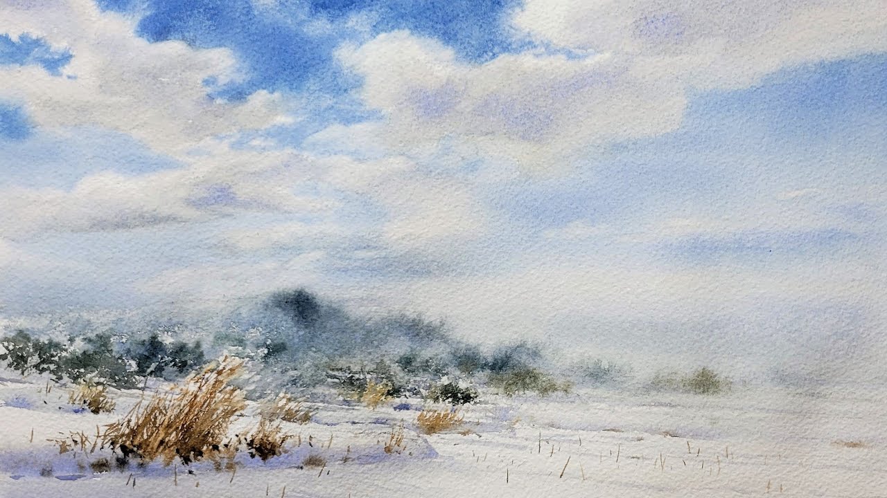 하얀 겨울, 구름이 떠가는...  / White winter, Clouds are floating