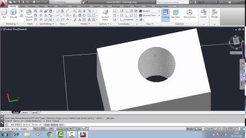 How To Use Delete Faces Tool In Autocad.......Tutorial 24.