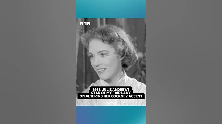 1958: JULIE ANDREWS on the perfect COCKNEY ACCENT | BBC Archive thumbnail