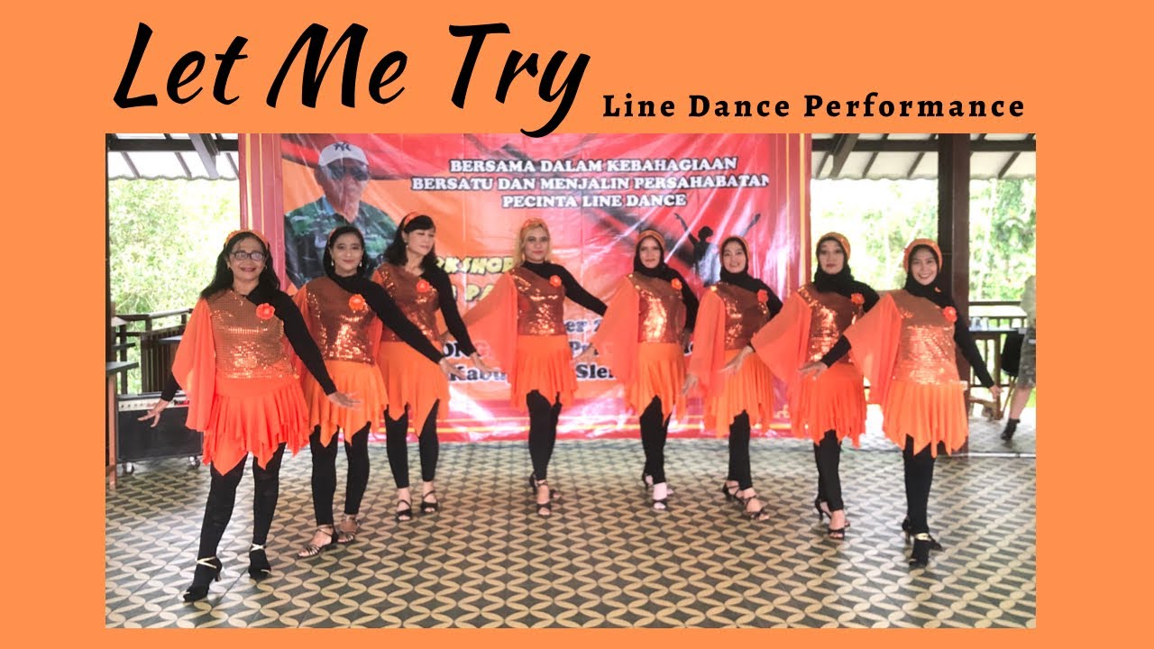 LET ME TRY LINE DANCE Best 🏆 Performance Armall Dance Jogja Kim Ray