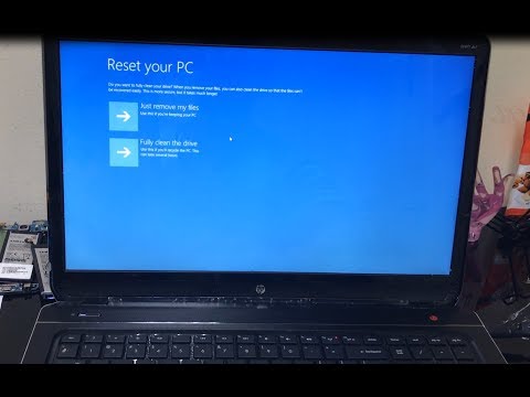 How To ║ Restore Reset A HP Envy DV7 To Factory Settings ║ Windows 8