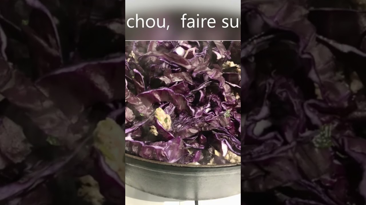 Chou Rouge Confit