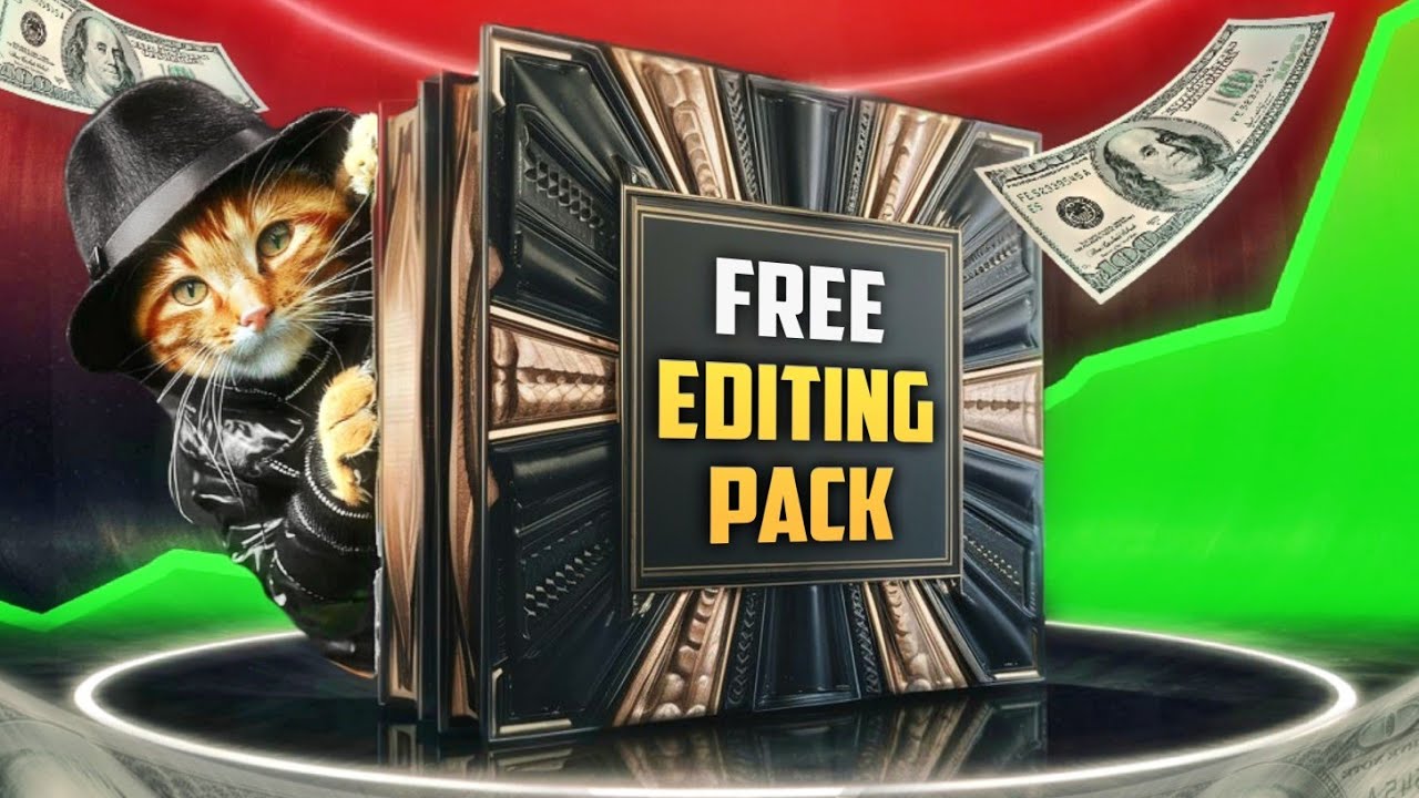 FREE EDITING PACK FOR VIDEO EDITORS 2024 | BEST PLACE TO FIND VIDEO EDITING ASSETS!